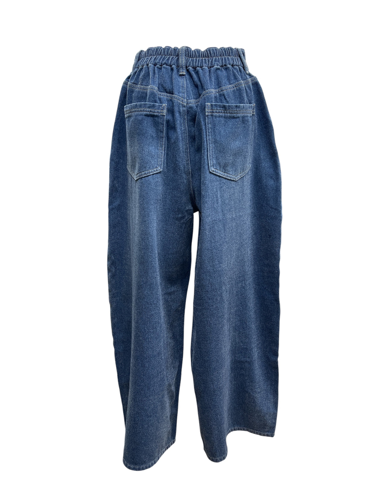 QTUME デニムタックカーブパンツ