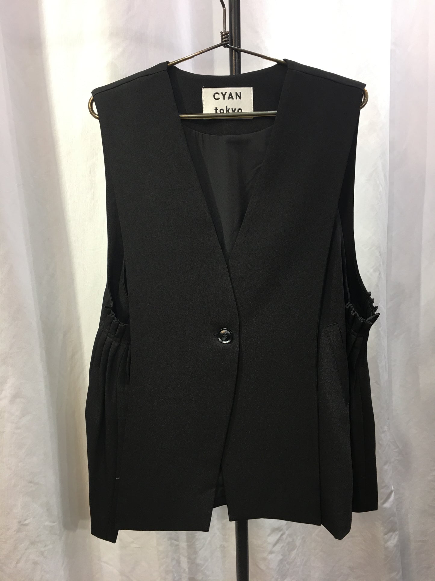 ☆CYANアームプリーツ3Dベスト