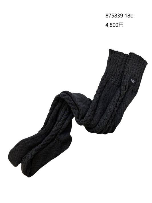 【予約商品】ayaneケーブル編みハイソックス