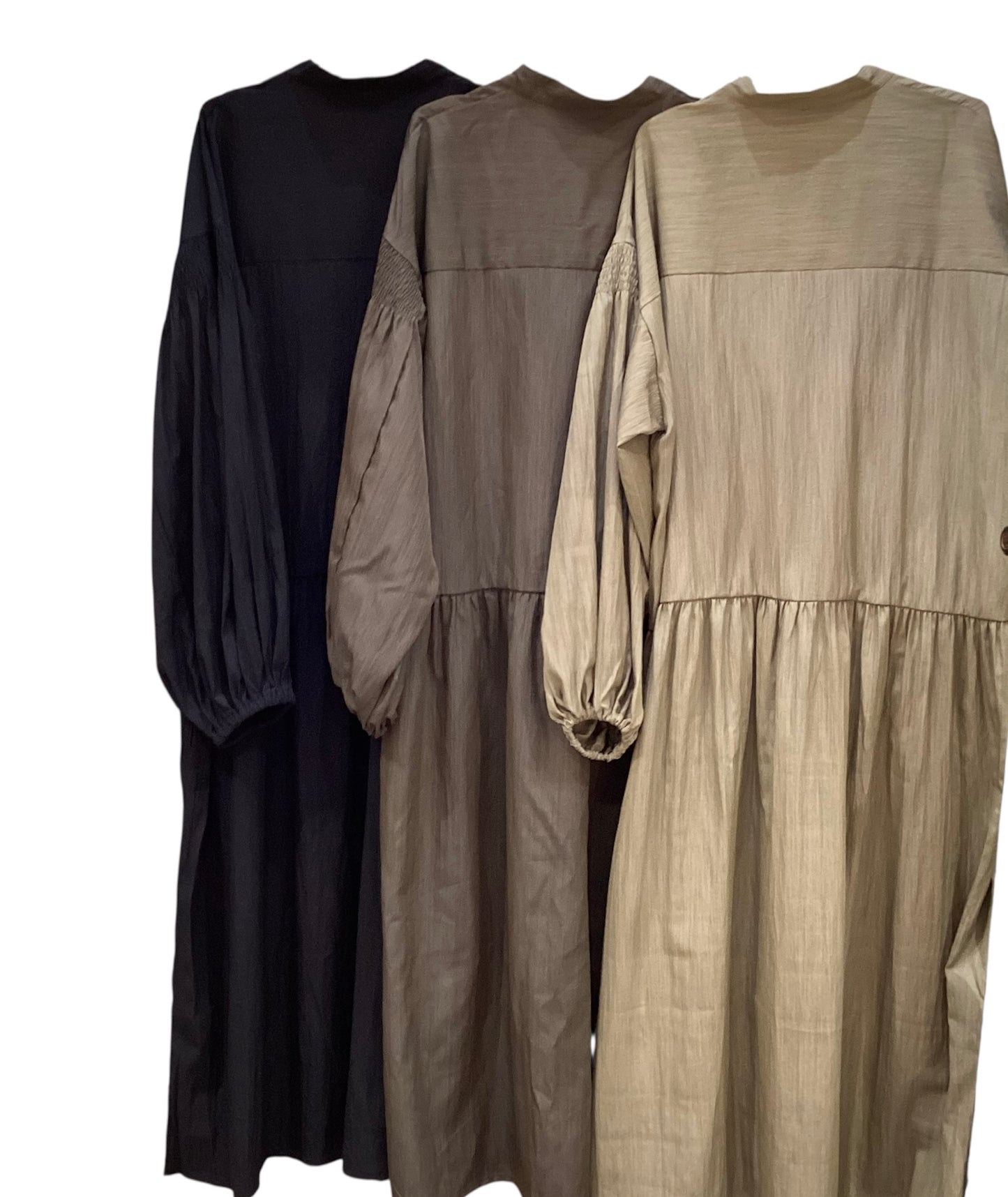 ◎スモックギャザーワンピース