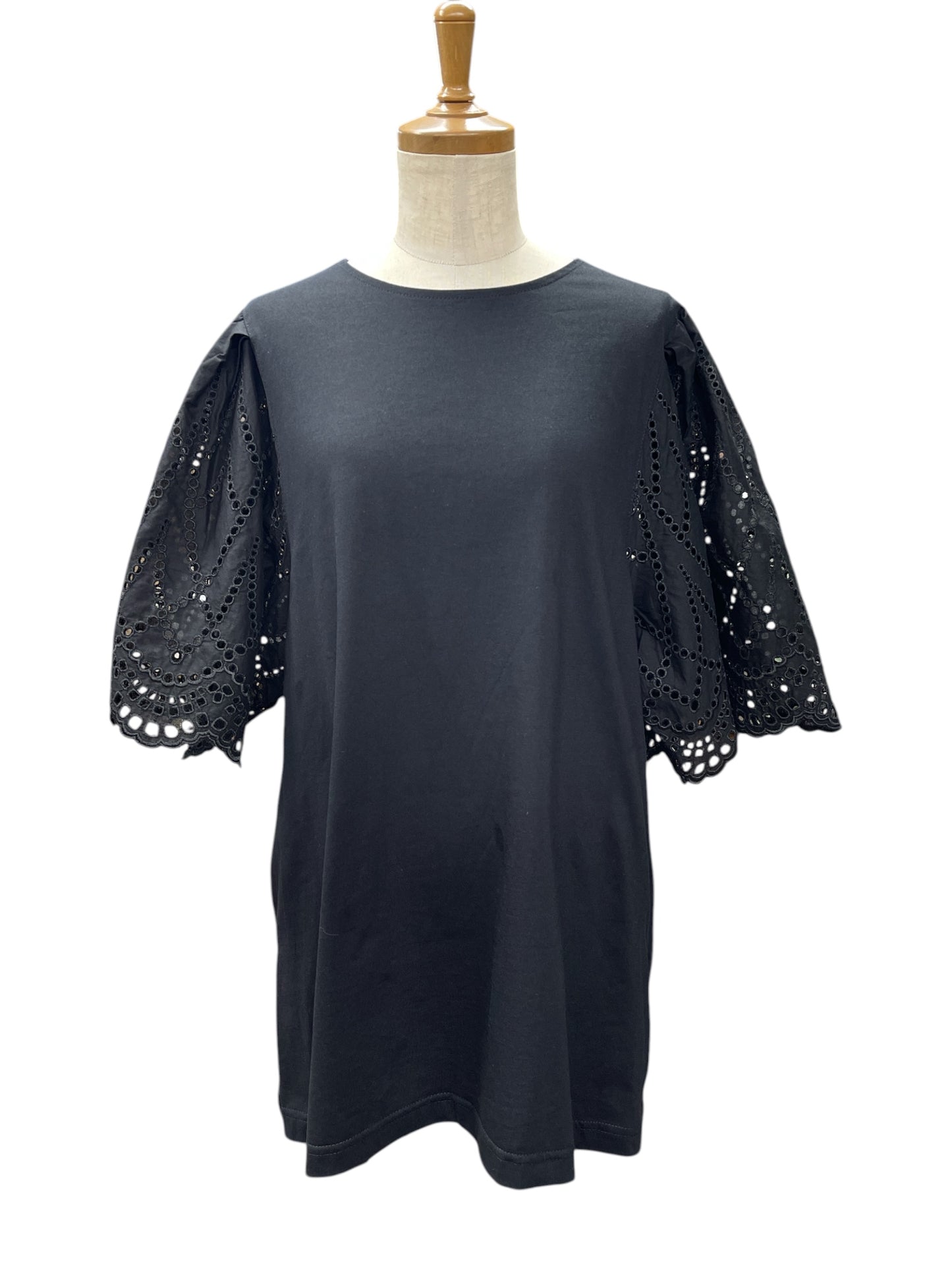 EGLANTINE 袖レースブラウス