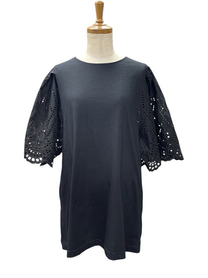 EGLANTINE 袖レースブラウス