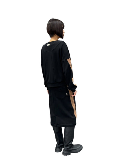 【予約商品11月末〜12月初】ayane ミディアム丈ボンバーSK