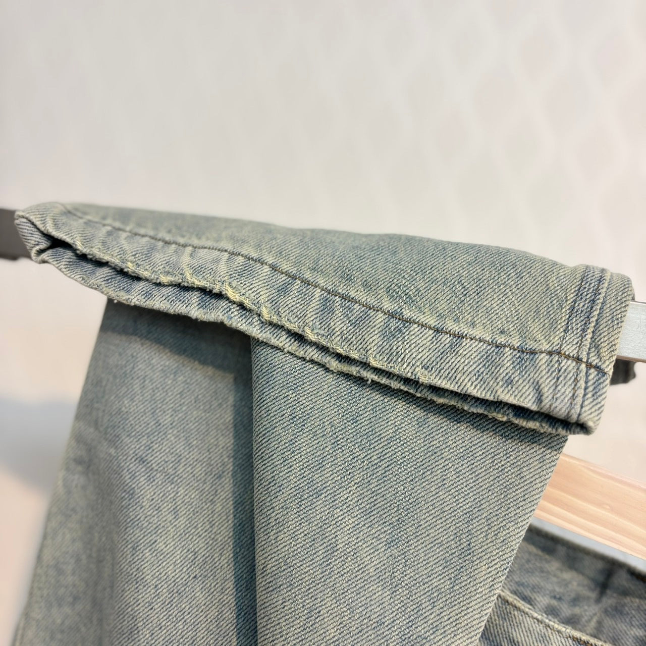 EGLANTINE デニムワイドタックパンツ