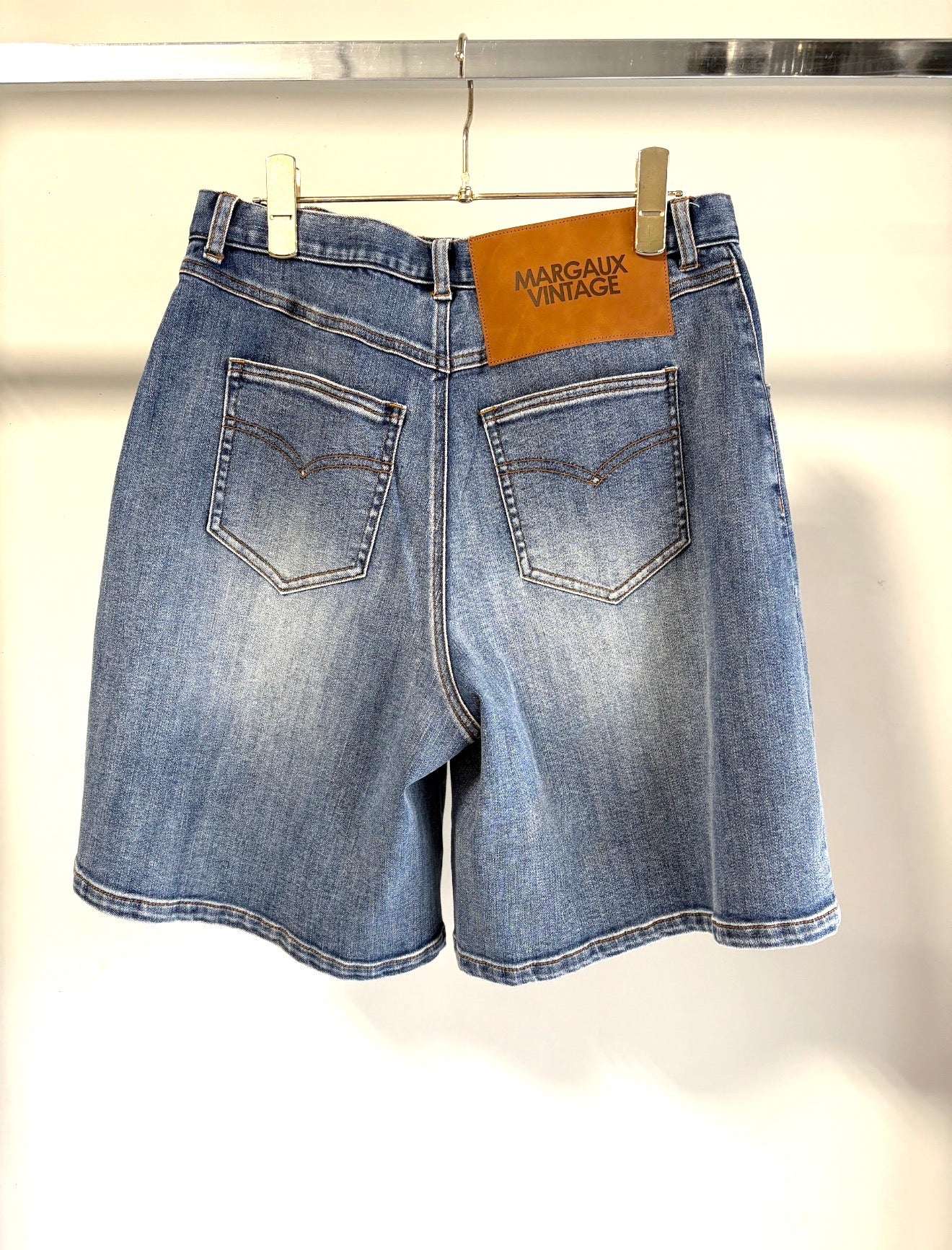 MARGAUX VINTAGE デニムハーフパンツ
