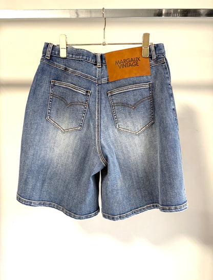 MARGAUX VINTAGE デニムハーフパンツ