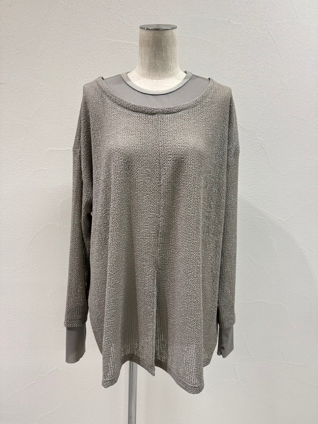 ⭐︎【予約商品】CYAN チュールコンビフロントスリットTOPS 即日決済10%クーポン還元🎁