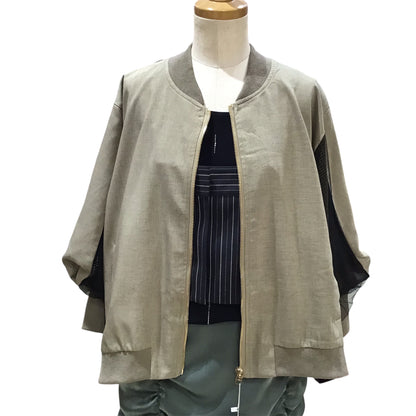 ◎オーバーチュールメッシュブルゾン