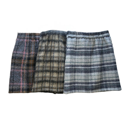 ◎シャギーチェックミニSK