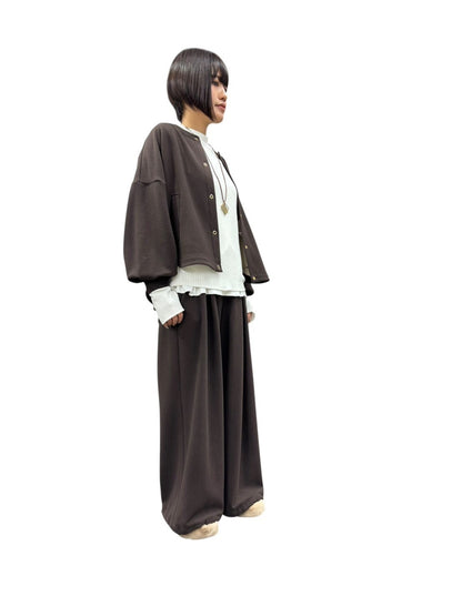 【予約商品11月末〜12月初】ayane 接結天竺ウォームワイドPT