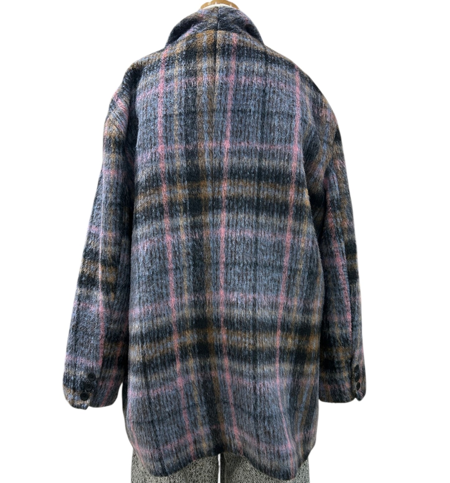 ◎シャギーチェックJK