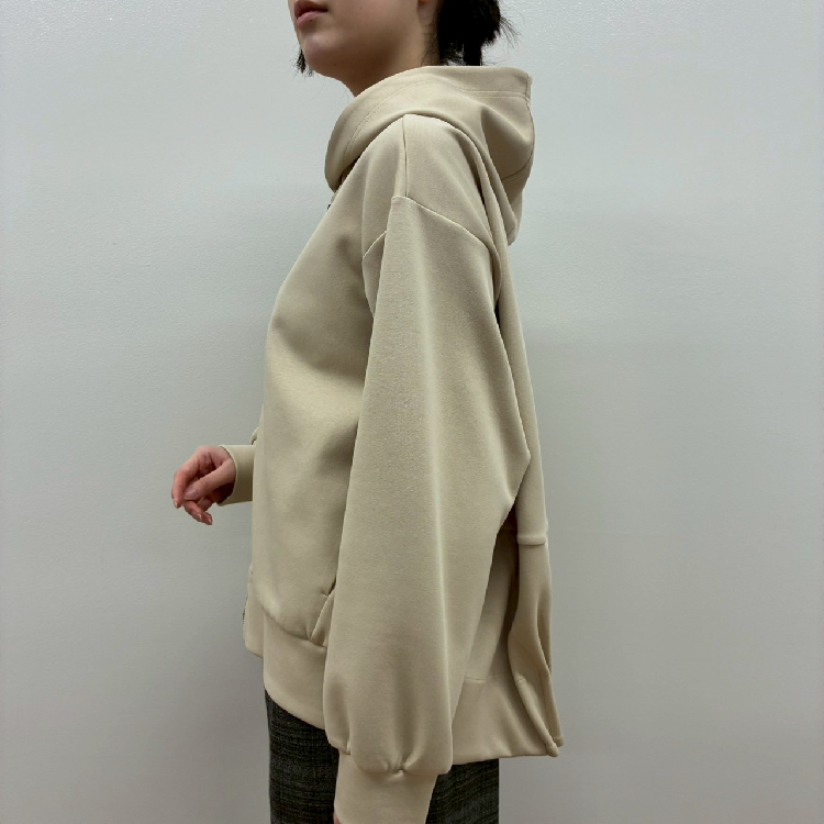 C'ESTMOIJEU ボンディングジップパーカー