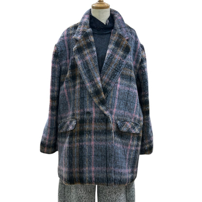 ◎シャギーチェックJK