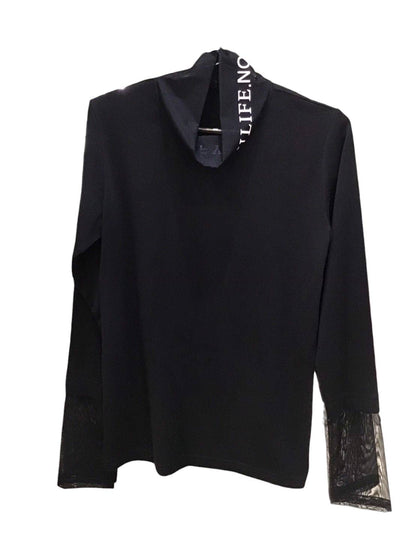 ◎Eimee Law フロッキーテキストハイネックTOPS