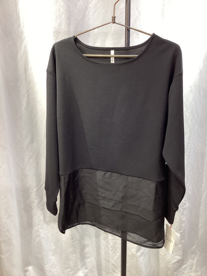☆Dignite collier シアー切替長袖PO