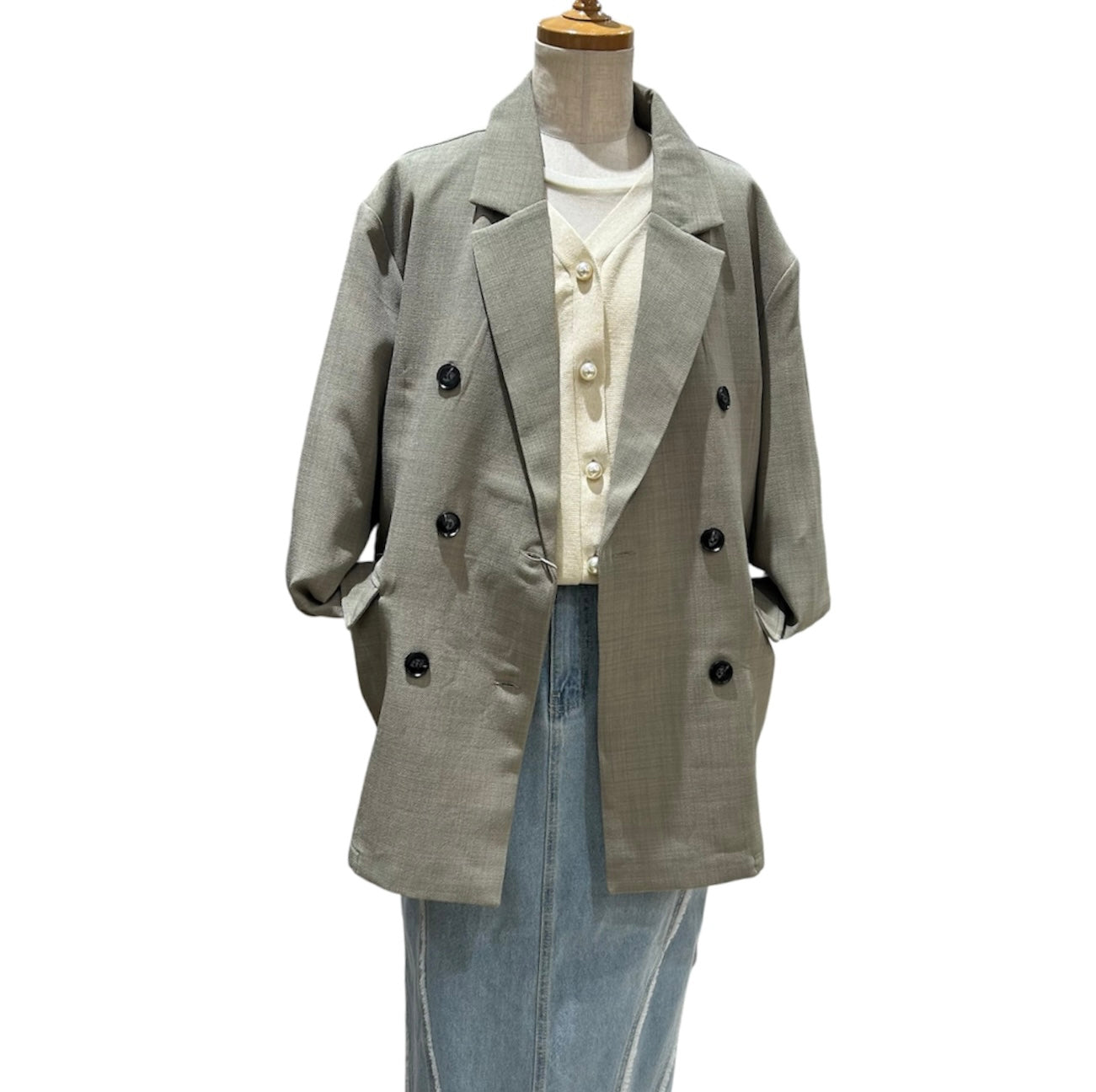 ◎ダブルブレストテーラードJK