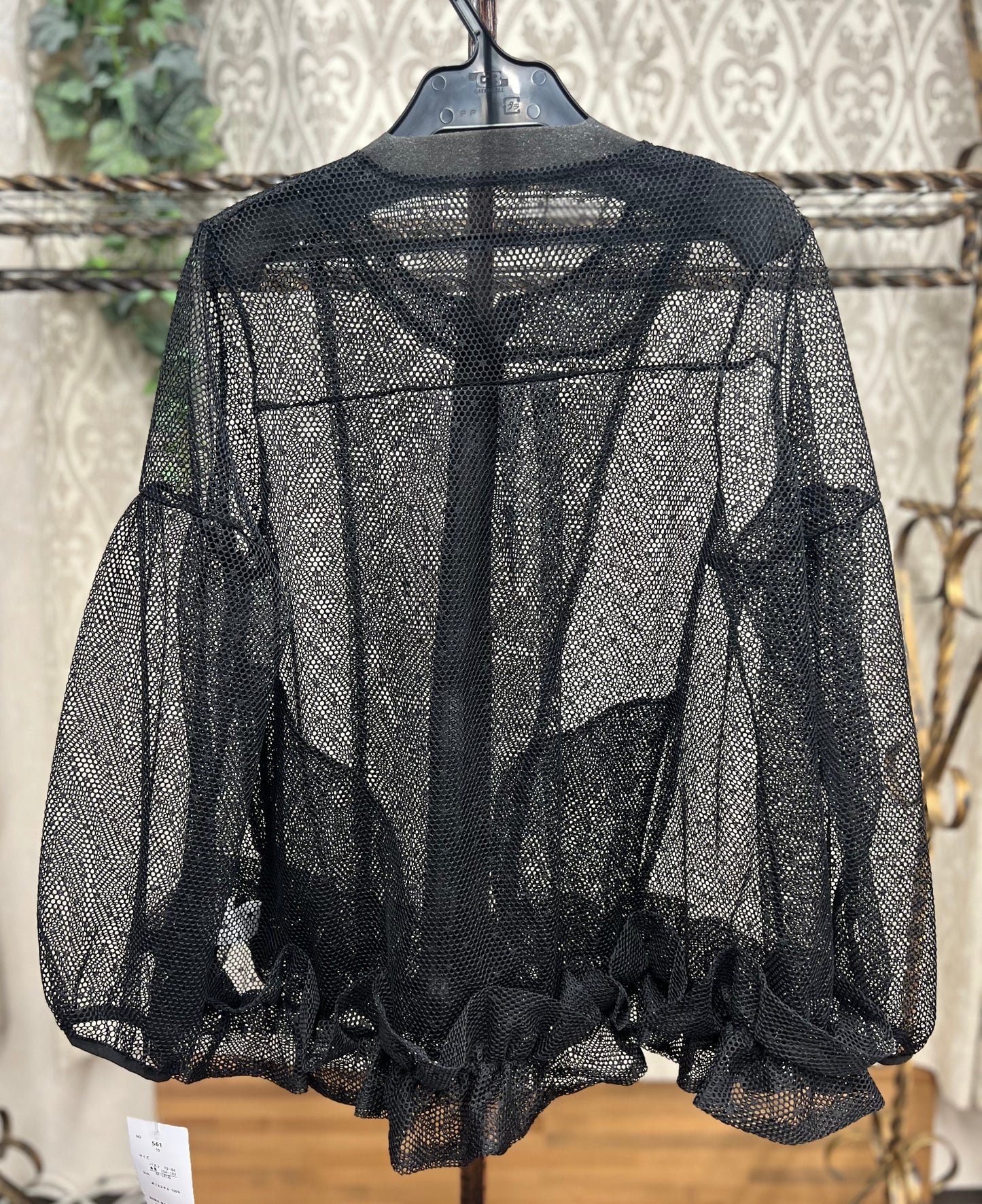 メッシュブルゾン