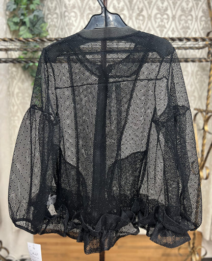 メッシュブルゾン