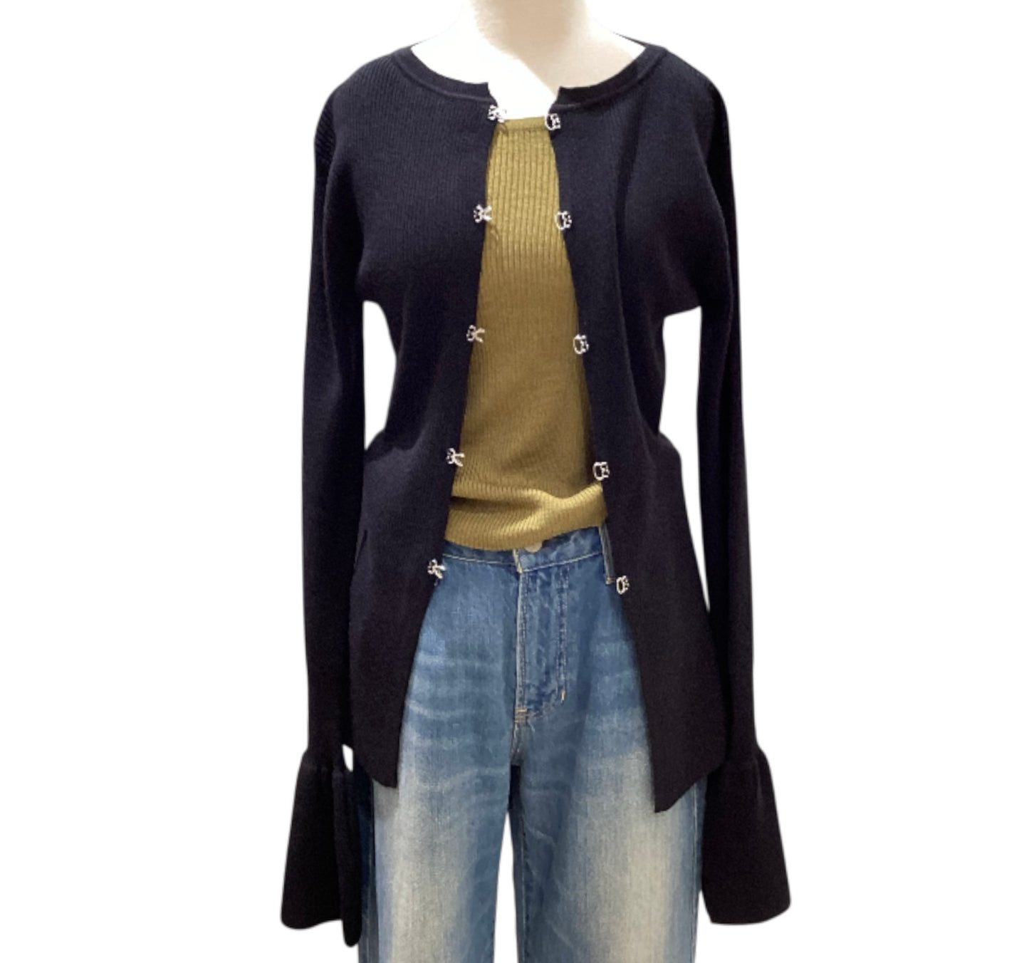 ◎ホック開きフレア袖CD