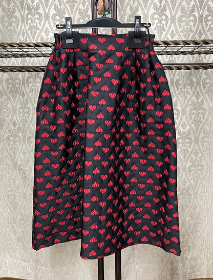 DOS DIOSASハートジャガードスカート