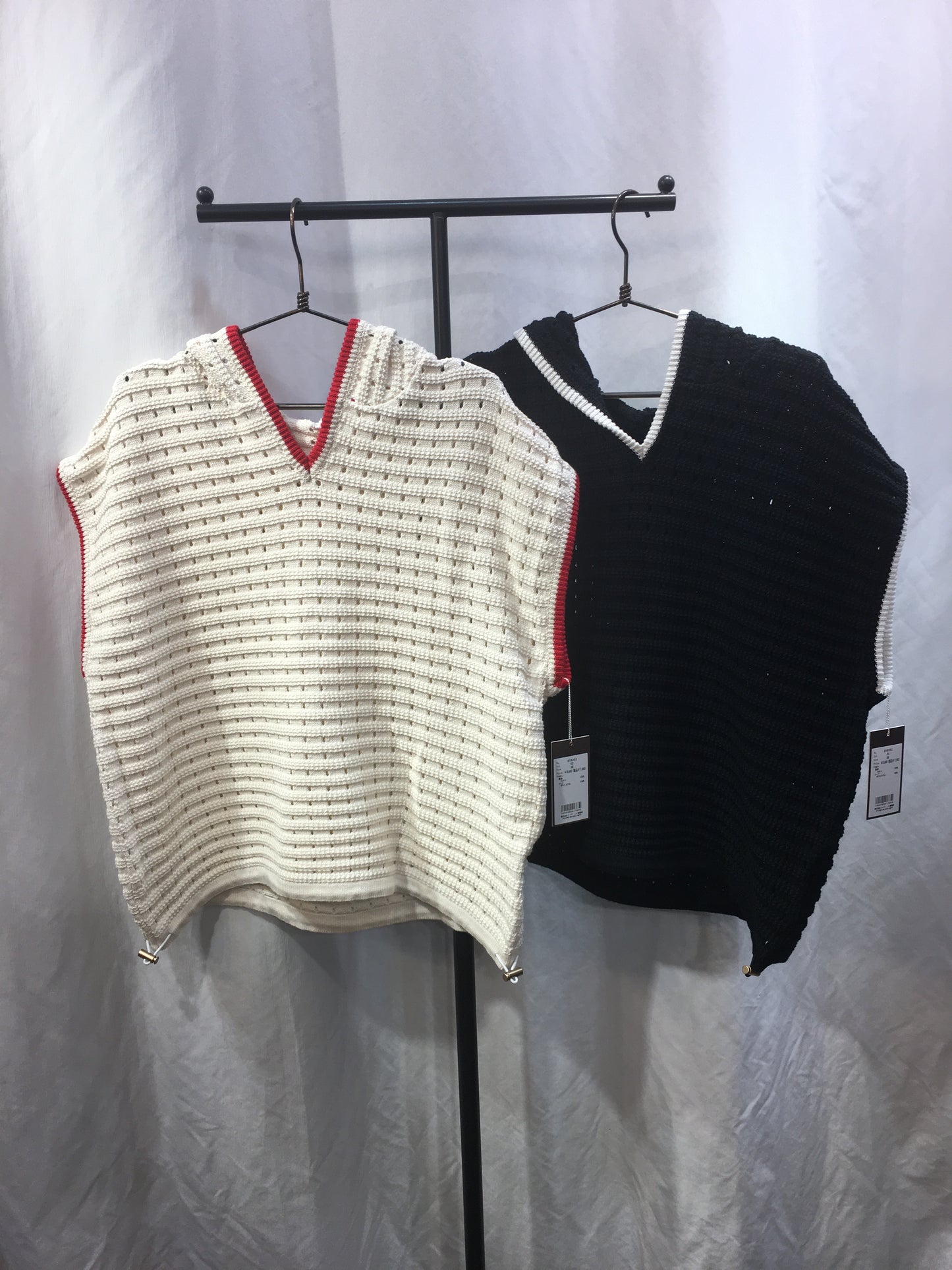 ☆ayane 柄あみフーディベスト