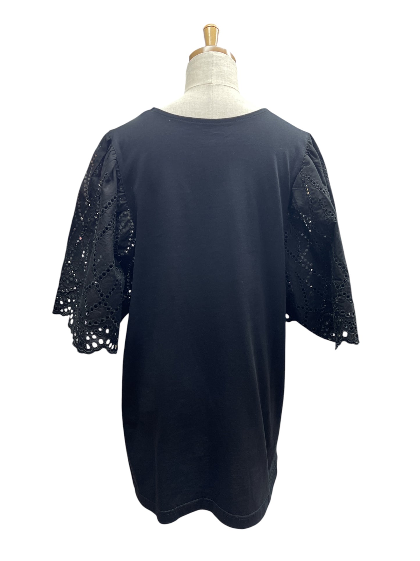 EGLANTINE 袖レースブラウス