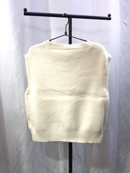 ☆ Amuelle Rosettaニットボタンベスト