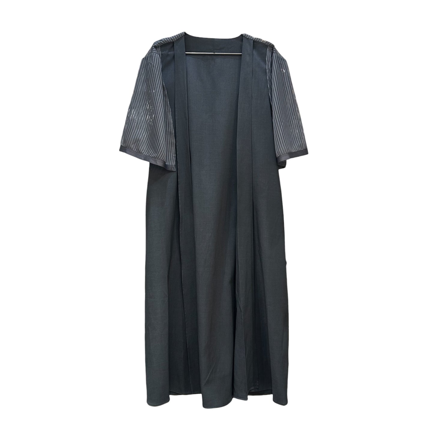 ◎メッシュレイヤードロングジレ