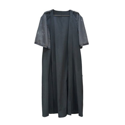 ◎メッシュレイヤードロングジレ