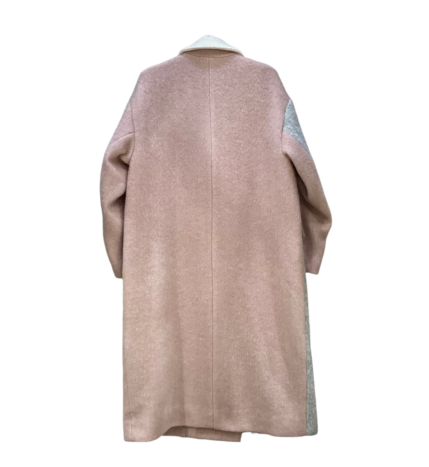 ◎Eimee Law Wシャギー配色ロングコート