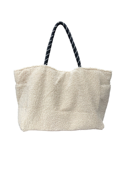 MID GIRL APPLIY ボアトートバッグ