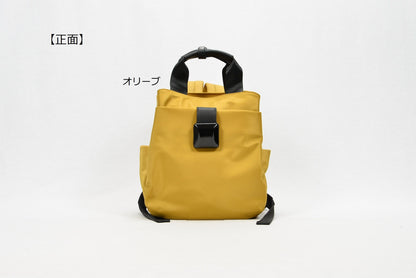 LAMBMOOE  ブラックスクエア　リュック