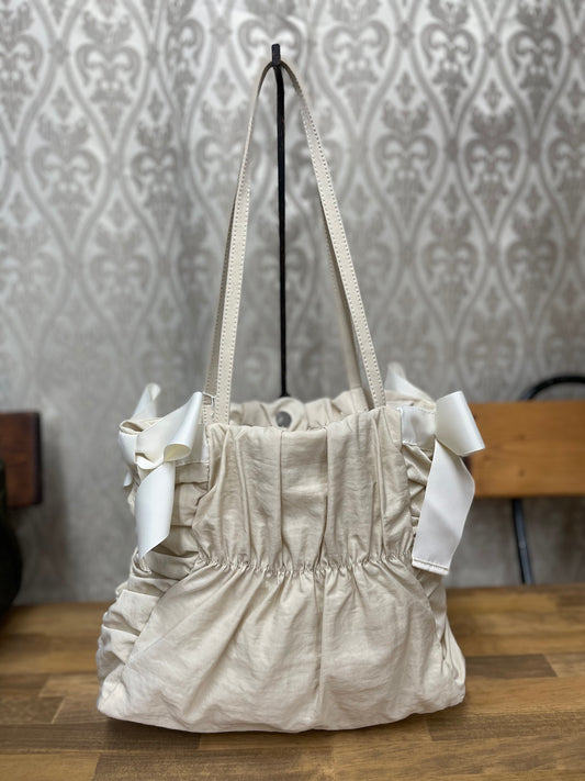レイン対応サイドリボンショルダーBAG