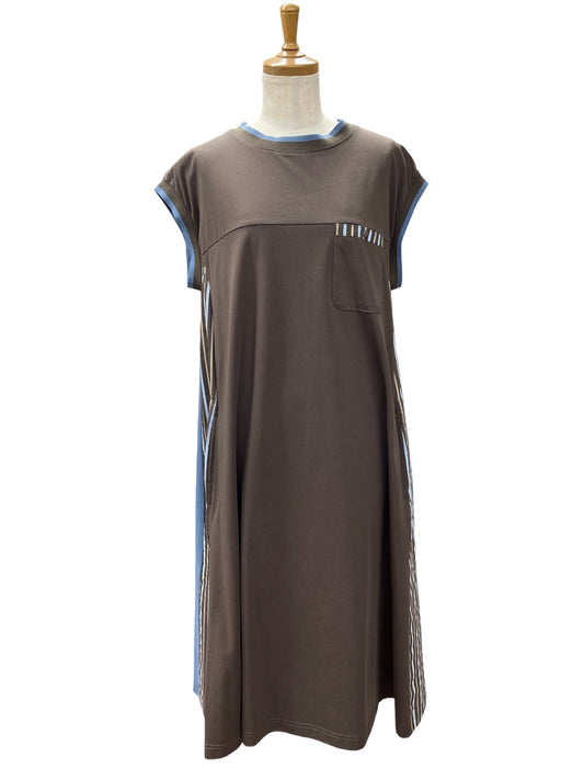 EGLANTINE サイド切替ワンピース