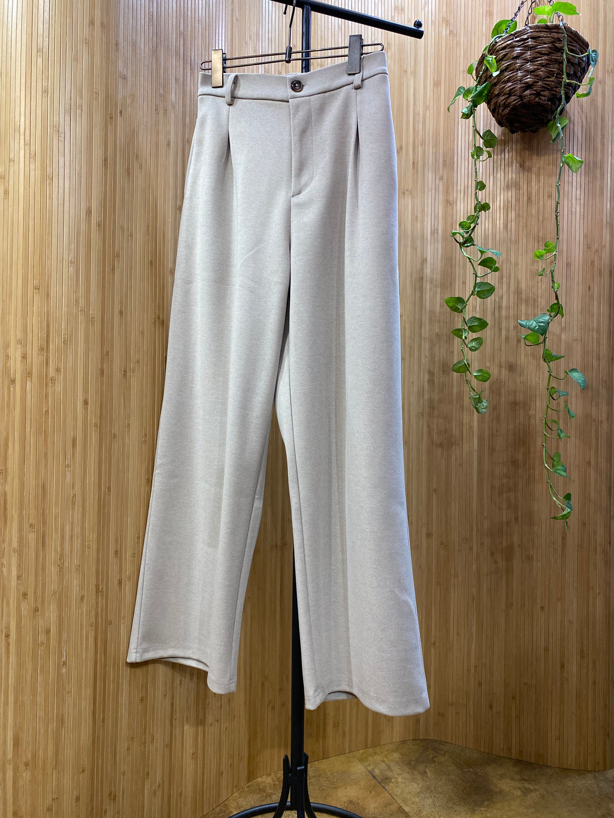 ☆CLEIO タックワイドパンツ