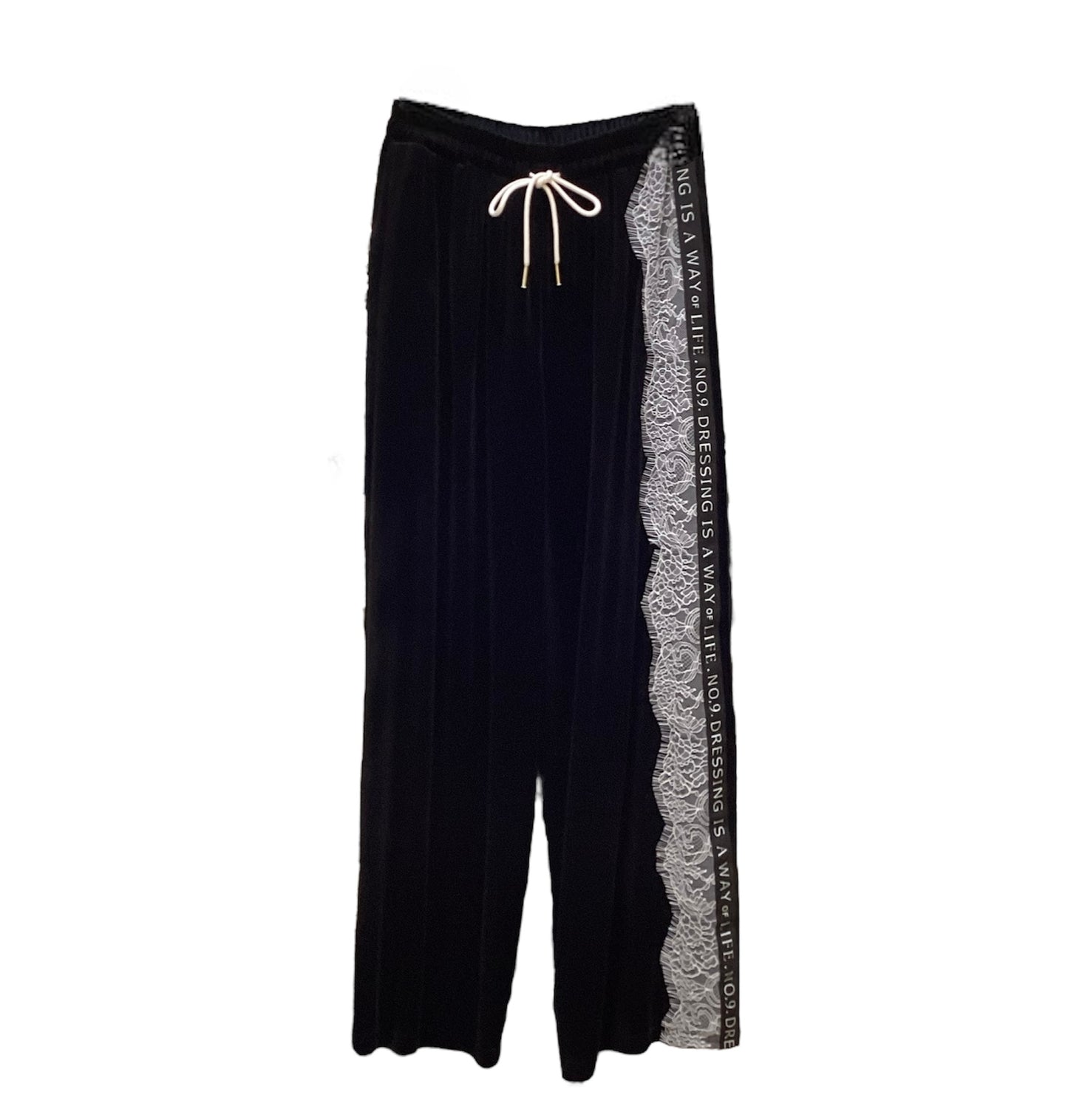 ◎Eimee Law アシメサイドレースベロアPT