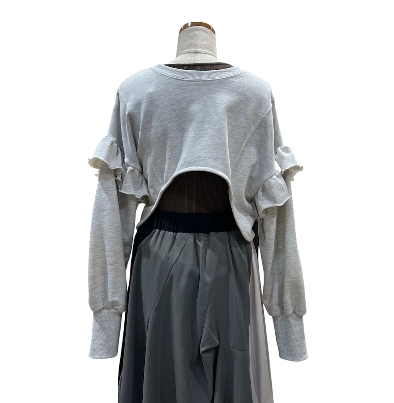 ◎イレヘムフリルショルダーショートPO