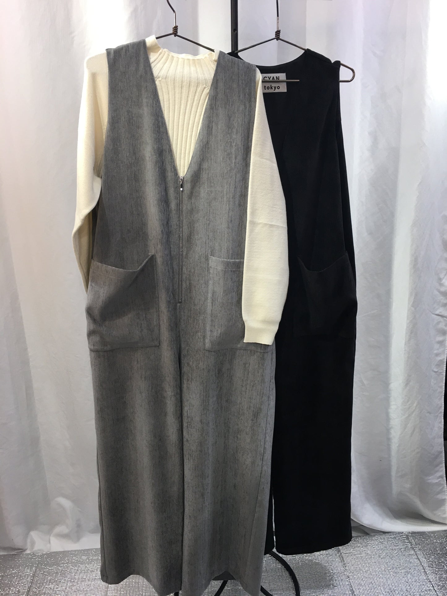 ☆CYANスラブモールbigポケットサロペット