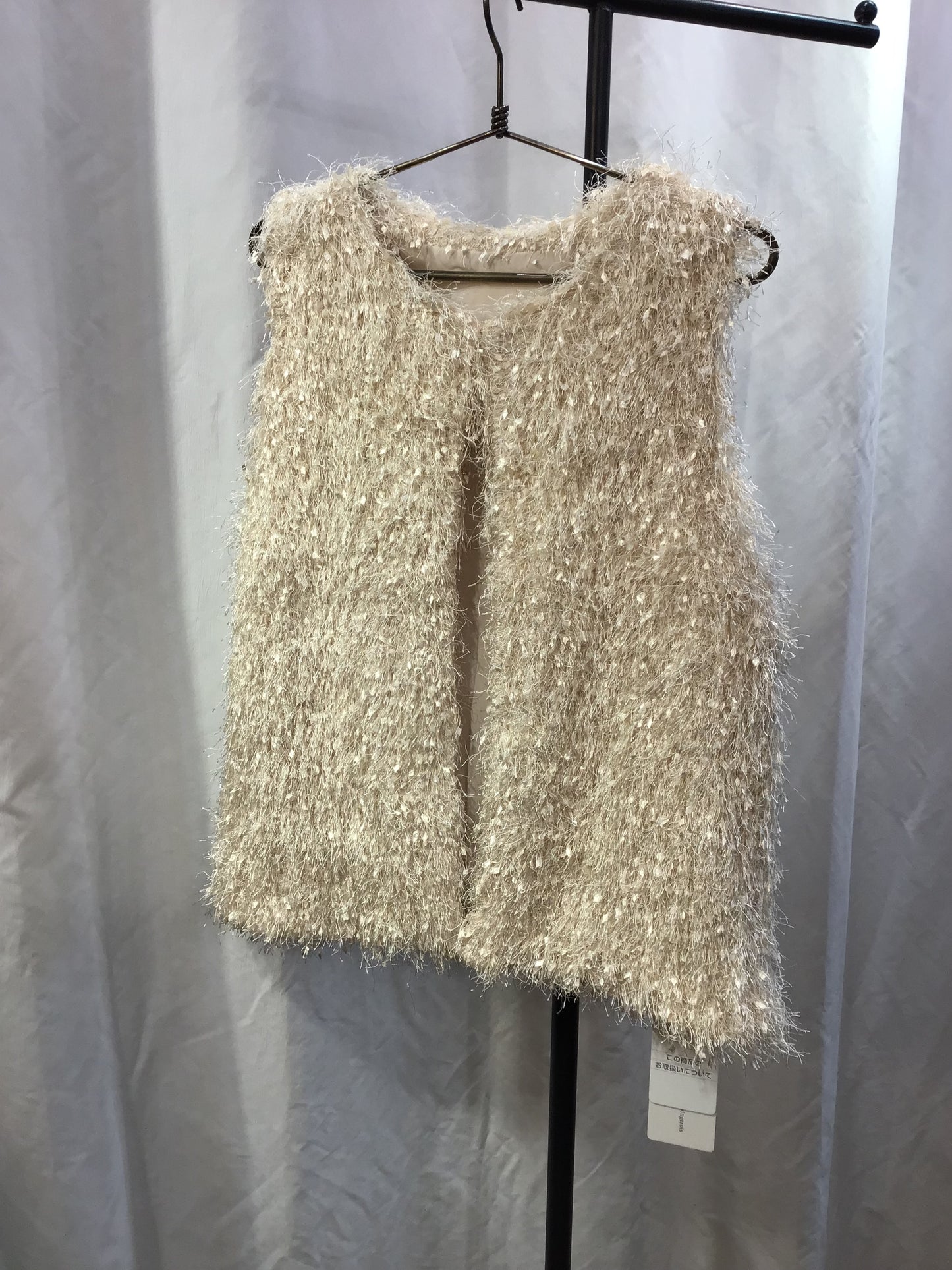 ☆vingtrois ファンシーヤーンベスト