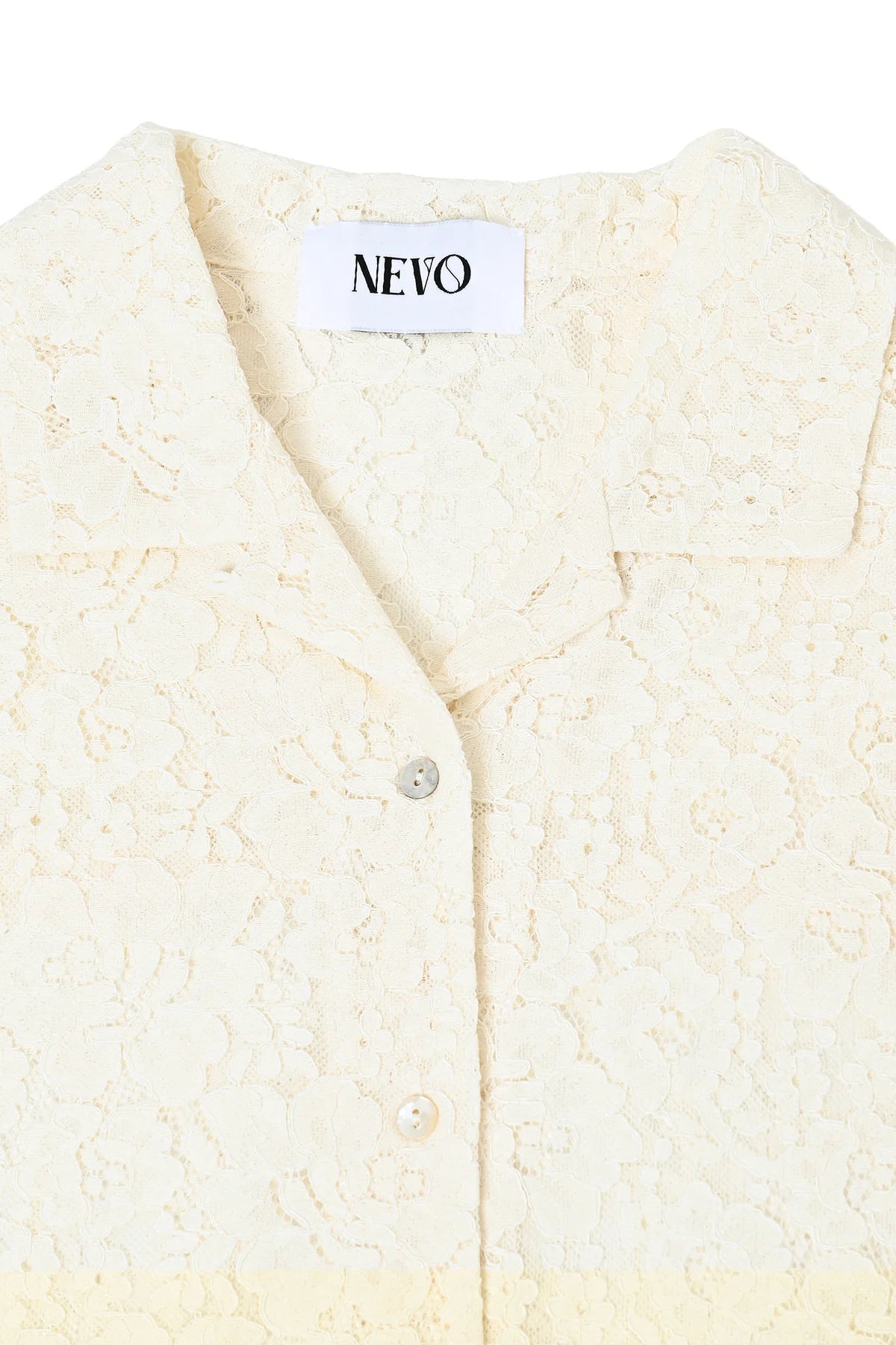 NEVO フリンジレースシャツ