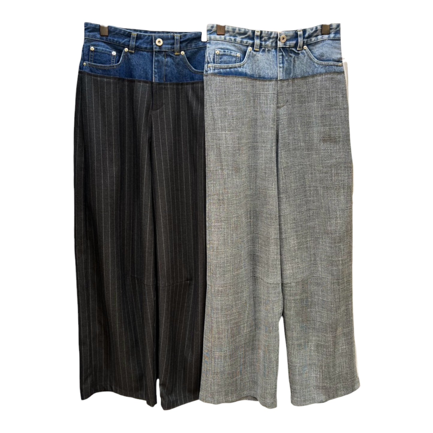 ◎Eimee Lawデニム切替サイドZIPパンツ