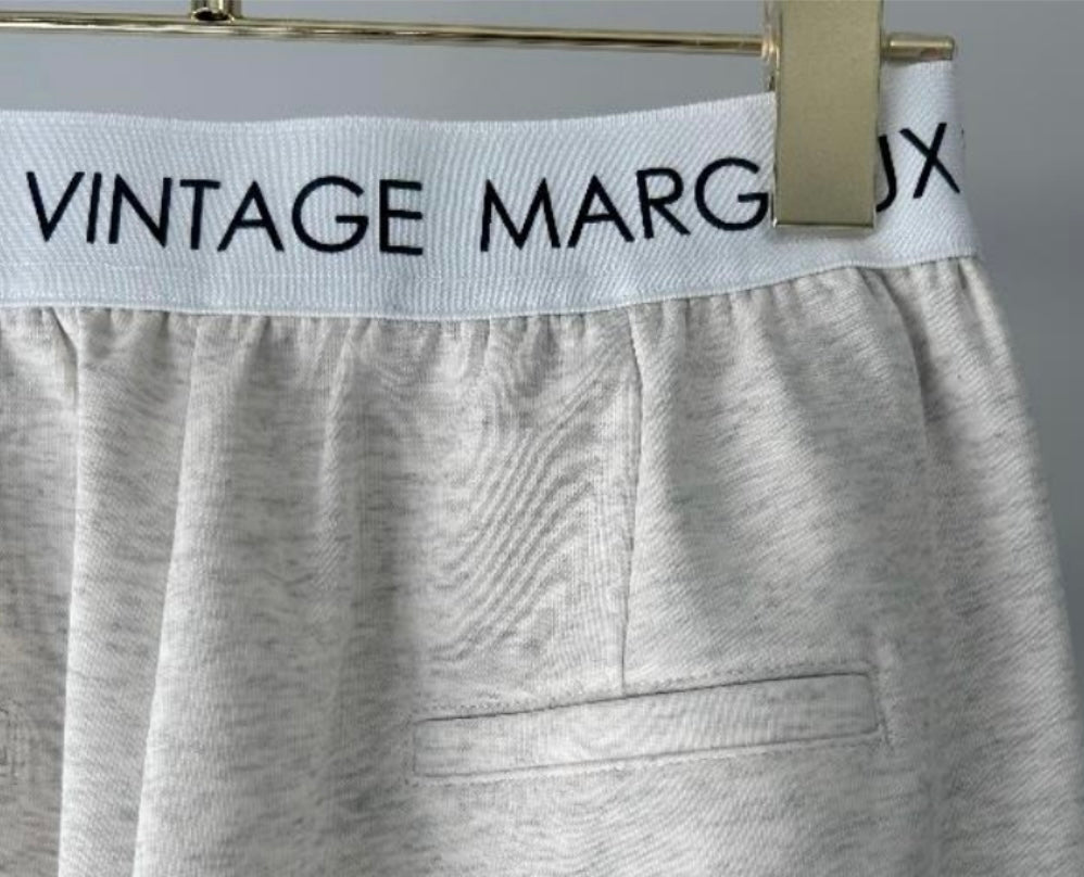 ⭐︎【予約商品】margaux ロゴウエストゴムタックPT 即日決済10%クーポン還元🎁