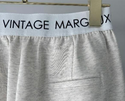 ⭐︎【予約商品】margaux ロゴウエストゴムタックPT 即日決済10%クーポン還元🎁