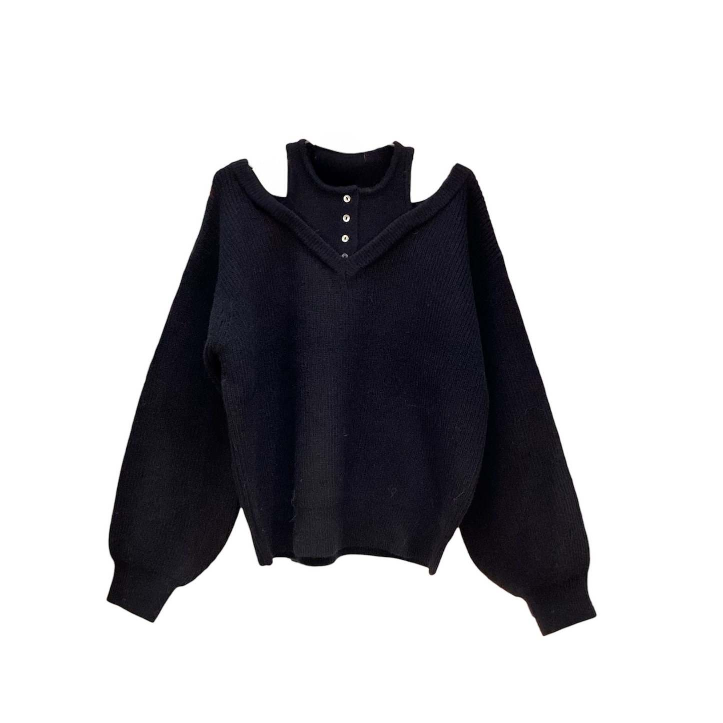 ◎【再入荷】タンクレイヤード風肩開きPO