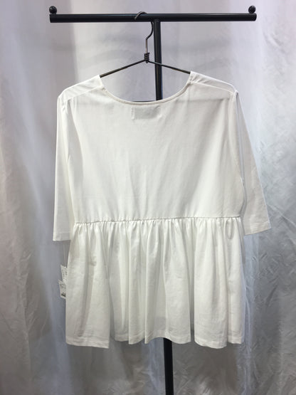 ☆CYAN スクエアネックバックギャザーtops