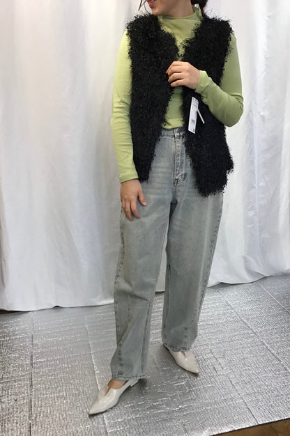 ☆vingtrois ファンシーヤーンベスト