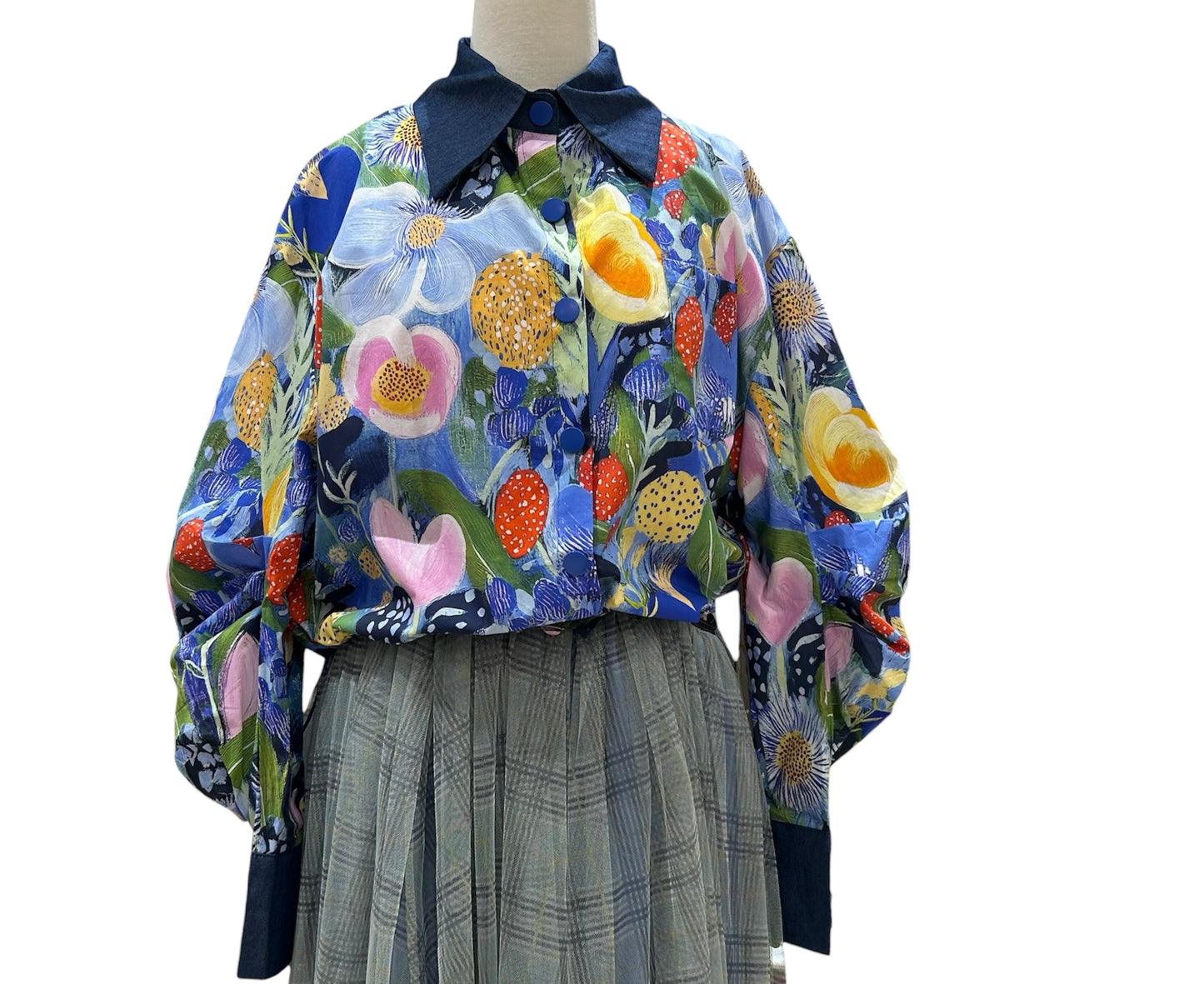 ◎花柄シャツ