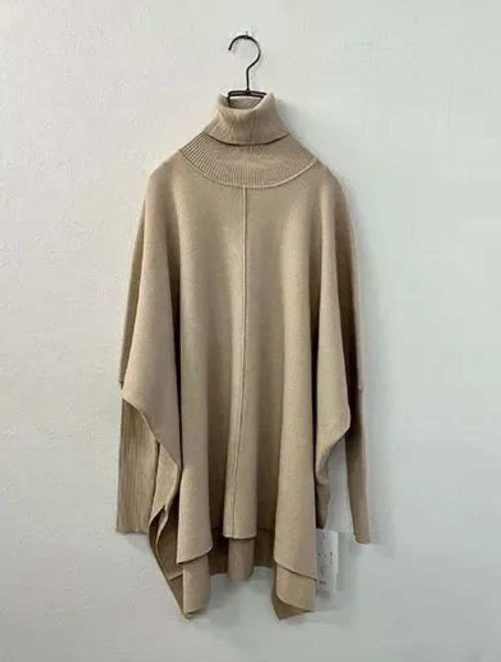 vingtrois 抗菌ポンチョニット