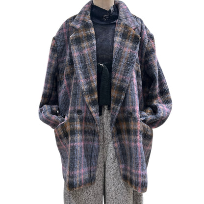 ◎シャギーチェックJK