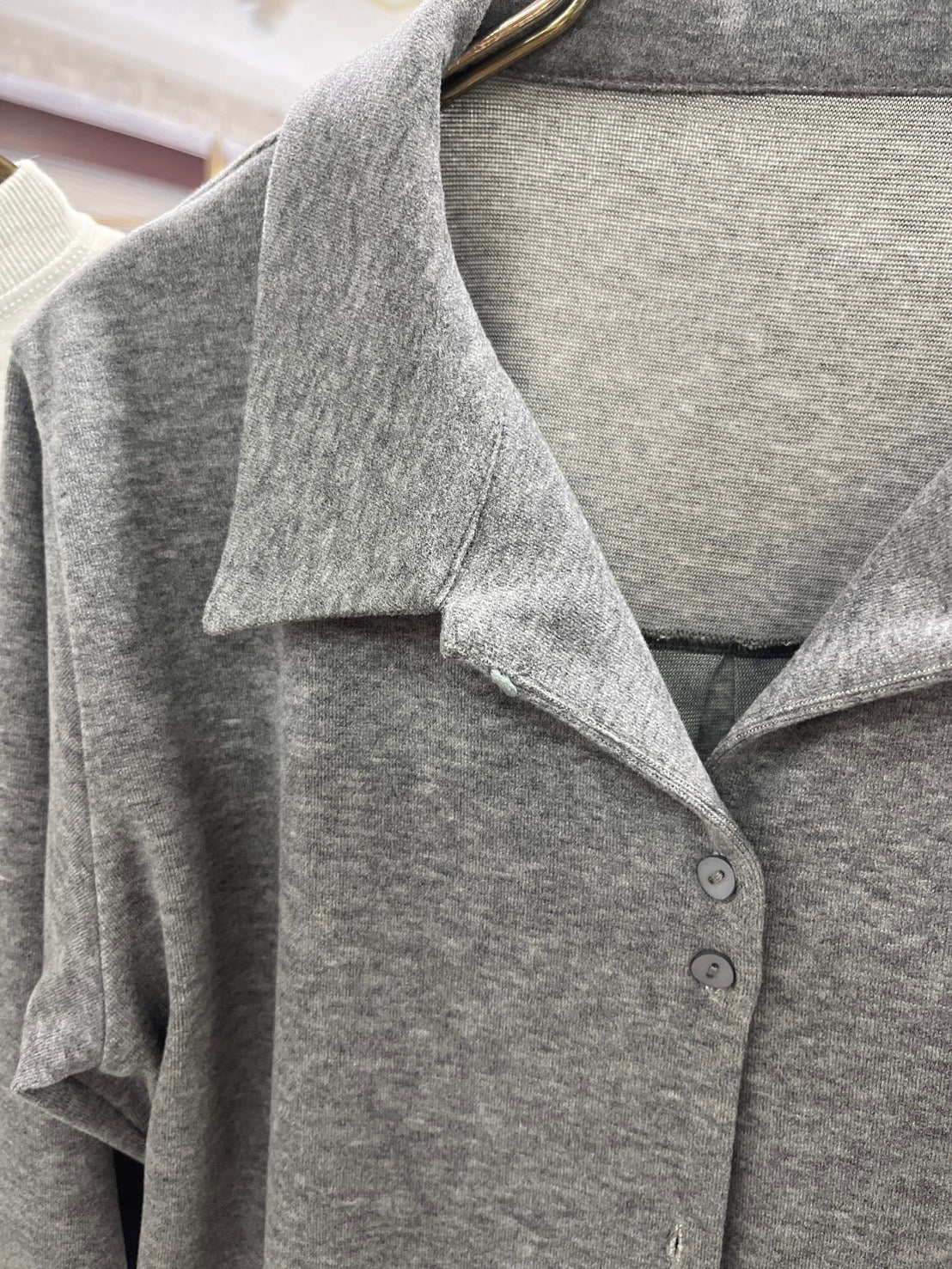 ☆予約商品ANNA KERRY ダブルボタンカットソーシャツ【10月末入荷予定】